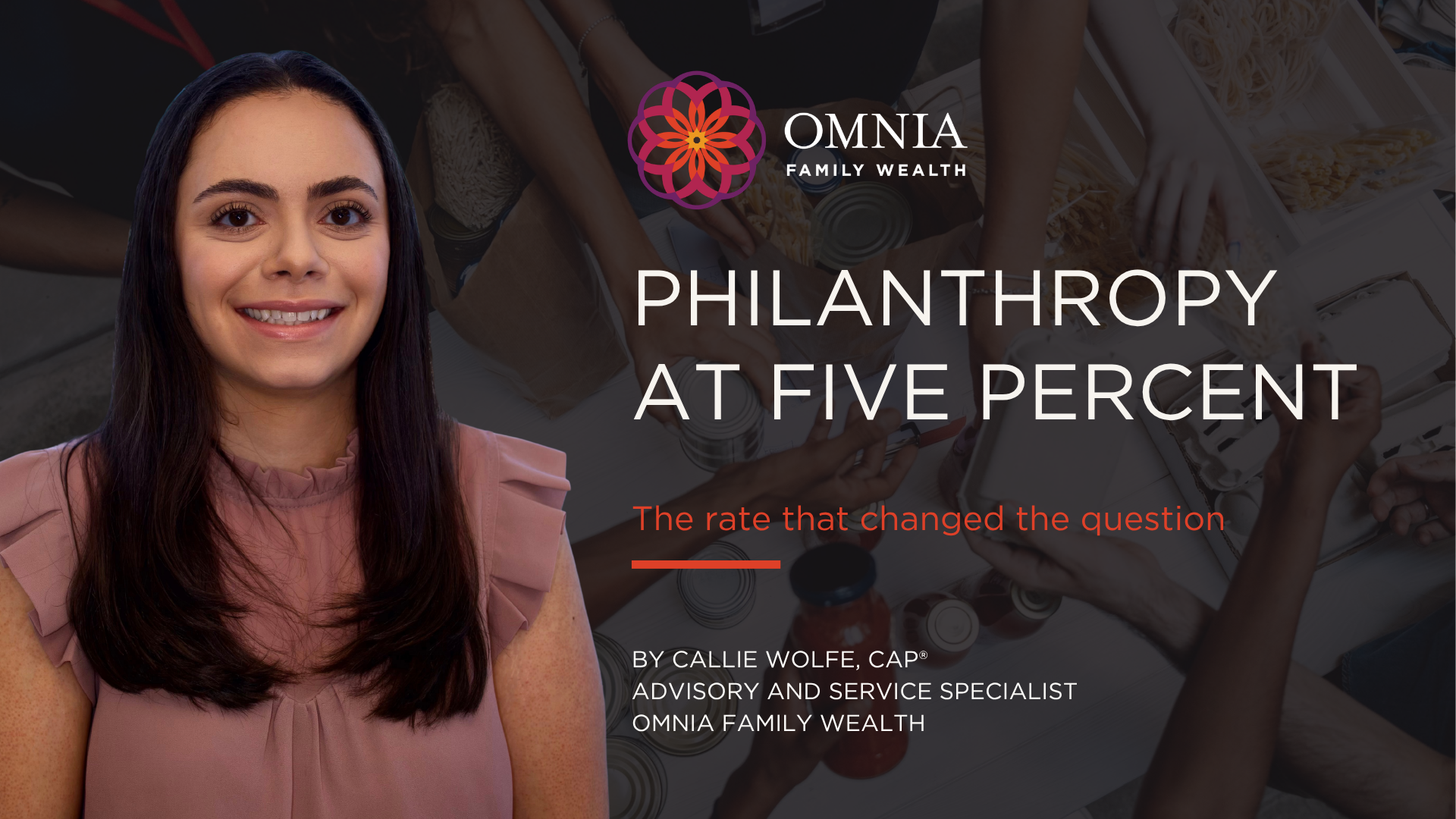Philanthropy at Five Percent