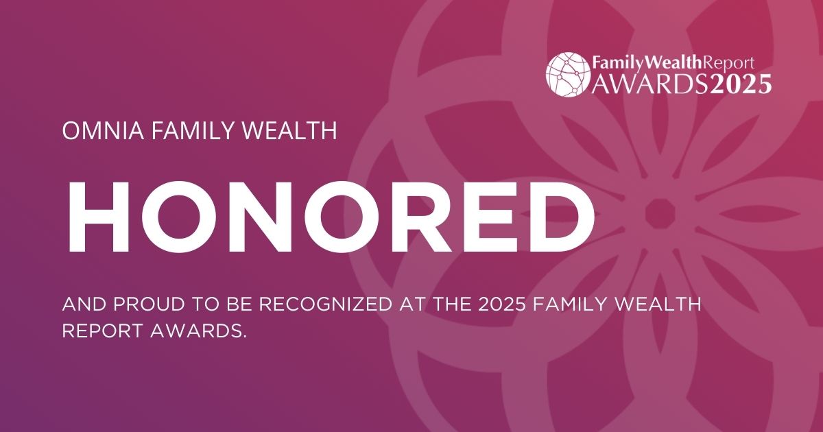Omnia Honored at the 2025 Family Wealth Report Awards