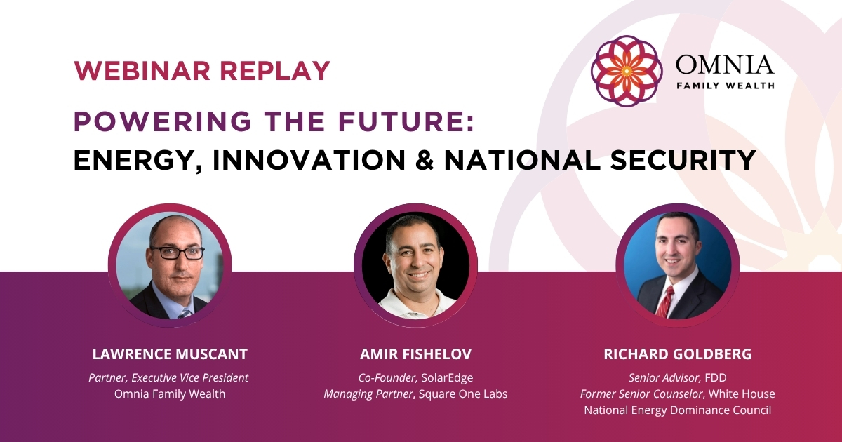 Webinar Replay — Powering the Future: Energy, Innovation & National Security
