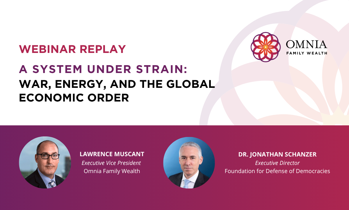Webinar Replay: A System Under Strain — War, Energy, and the Global Economic Order